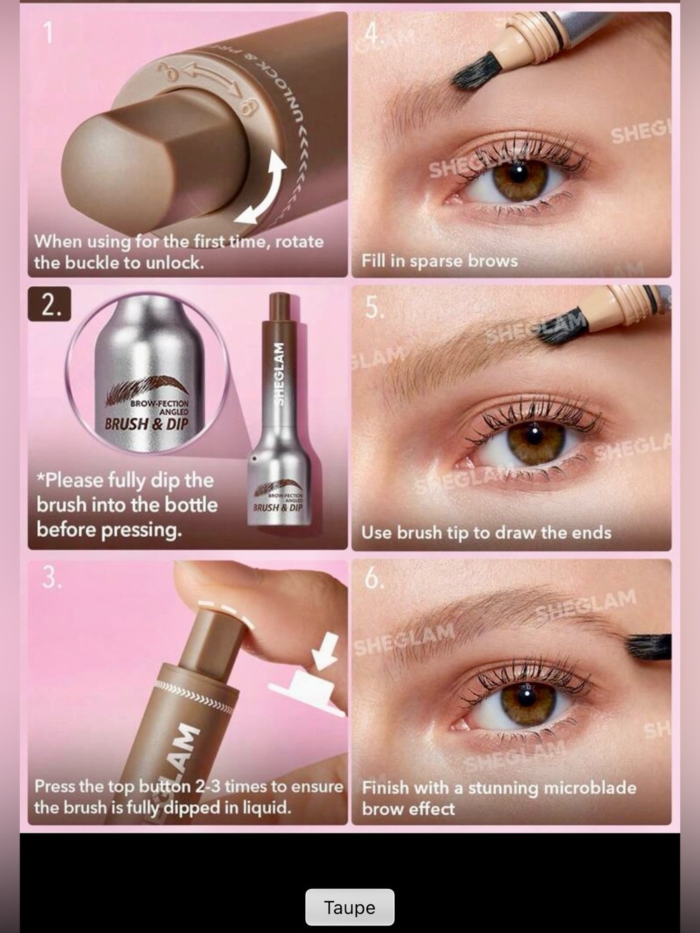 Assorted Women’s Makeup Eyebrow and Eyeliner in Brown and Black - Picture 6 of 11